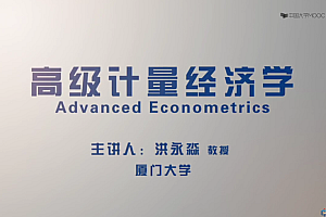 高级计量经济学 洪永淼 厦门大学