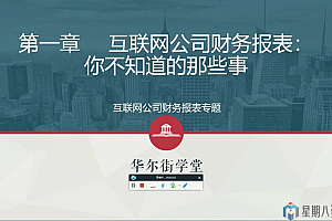 互联网公司财务分析实务