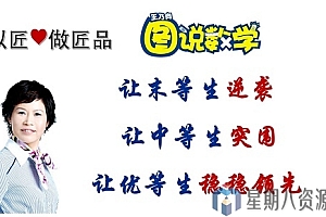 跟谁学 王乃向《图说数学》初中高级-完整课