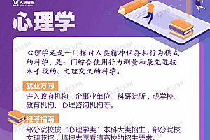 2021高考志愿填报指南,各个专业介绍手册