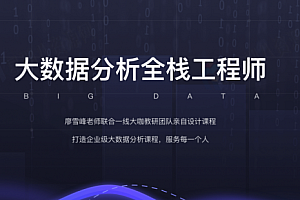 廖雪峰:数据分析全栈工程师第八期(视频+课件)