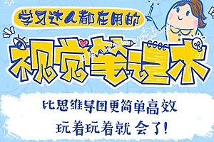 学习达人都在用的视觉笔记术,比思维导图更简单高效