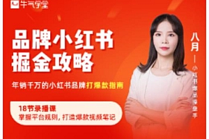 小红书掘金实操攻略,年销千万的小红书品牌打爆款指南
