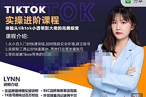 TIKTOK运营高阶线上课