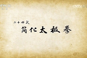 二十四式简化太极拳教学视频