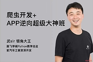 路飞 爬虫开发+APP逆向超级大神班1-3班