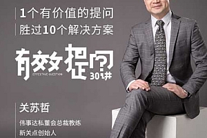 关苏哲 有效提问30讲