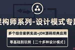 架构师成长系列 深入浅出 设计模式+框架源码剖析实战