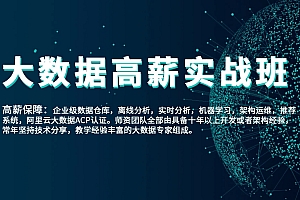 大数据生态圈/Hadoop/Spark/Flink/数据仓库/实时分析/推荐系统