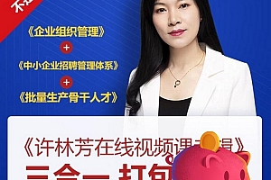 许林芳三合一:组织管理+招聘+批量人才