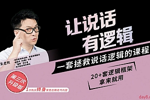 朱老丝:让说话有“逻辑”