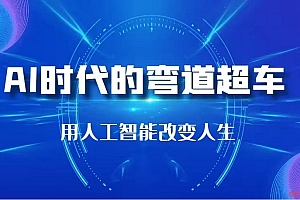 AI时代的弯道超车:用人工智能改变人生(29节课)