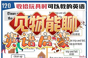 【亲子英语】《见物能聊》100个常见物品每日亲子英语词汇 视频+音频+PDF