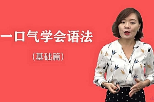 温迪老师windy:一口气英语语法 初级+中级+高级